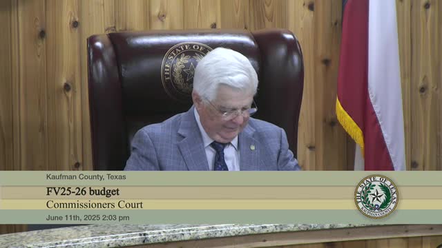 Budget Discussion Highlights Infrastructure Needs for Forney Substation