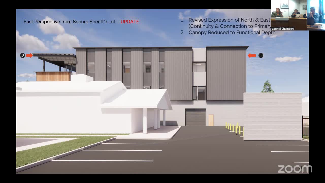County Administrator Jody Plann urges design review committee to advance critical courthouse project