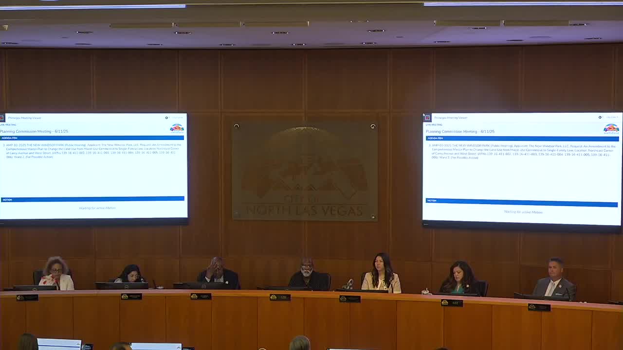 Senator Dina Neal advances North Las Vegas housing development plan to City Council