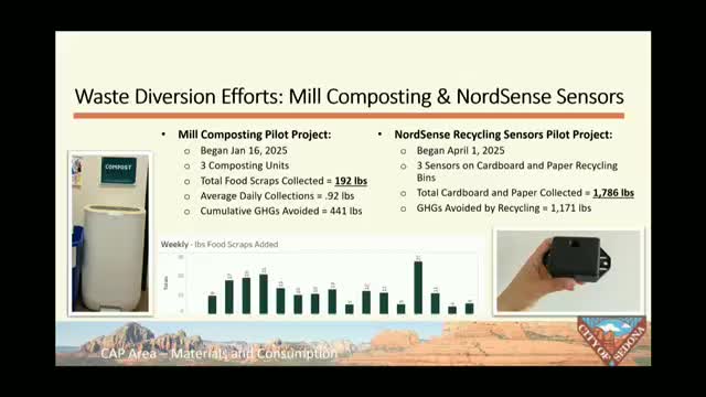 Sedona implements new waste diversion projects and highlights recycling success