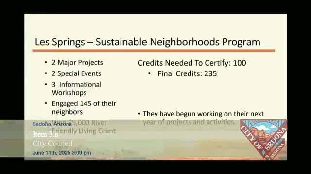 Lehi Springs achieves sustainability goals with grants and community projects