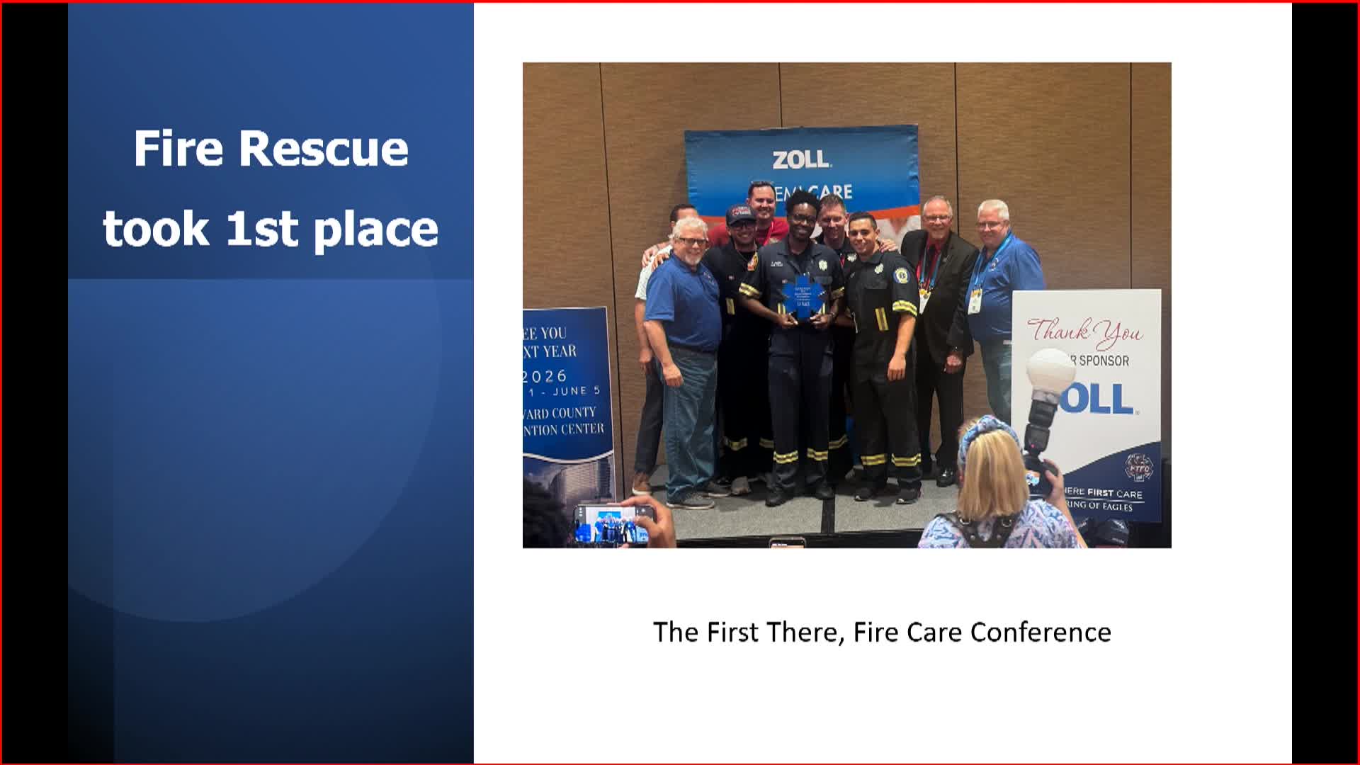 Tamarac Fire Rescue shines at First Air Fire Care Conference