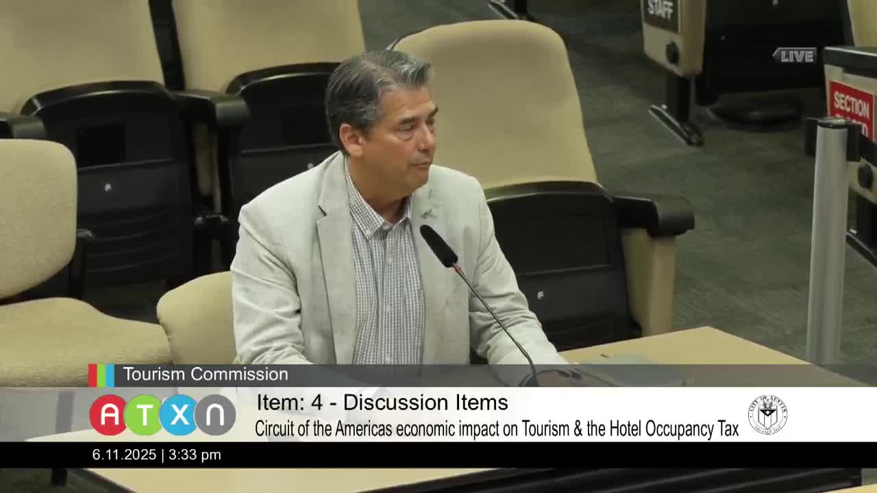 Austin Tourism Commission outlines goals for filling vacancies and improving representation