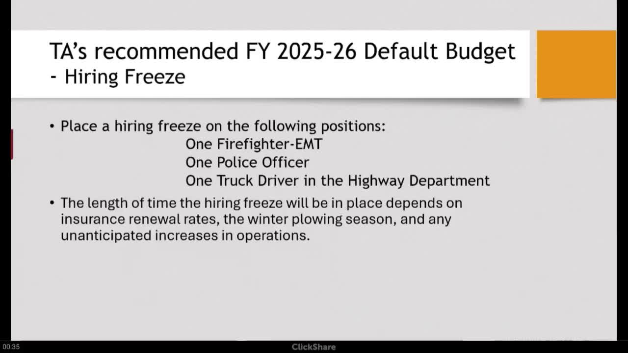 Council debates $808K budget cuts amid volunteer funding concerns