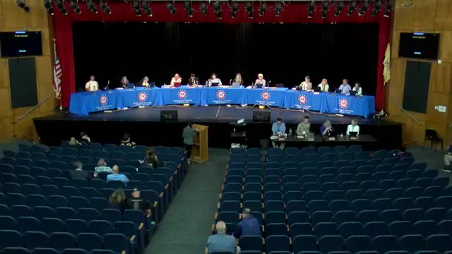 Madison Ambrose advocates for special education inclusivity at school board meeting