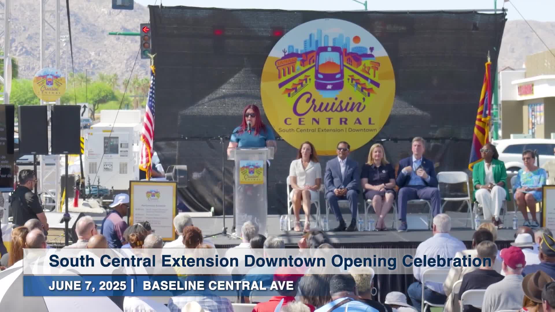 Phoenix celebrates opening of new light rail connecting South and Central communities