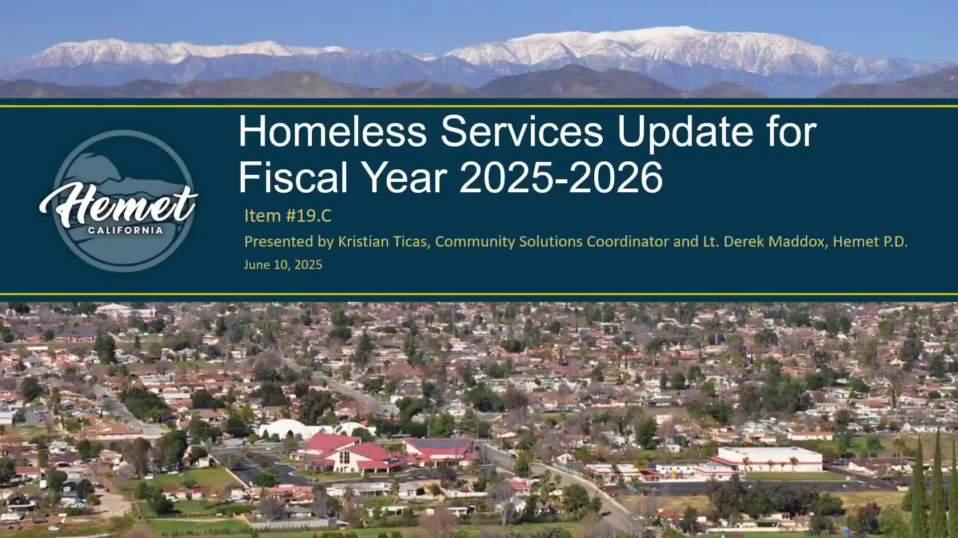 Hemet City shifts homeless services in-house with new outreach strategy