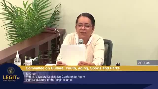 Senator Balquez convenes hearing on Polly Joseph Stadium construction status in Saint Croix