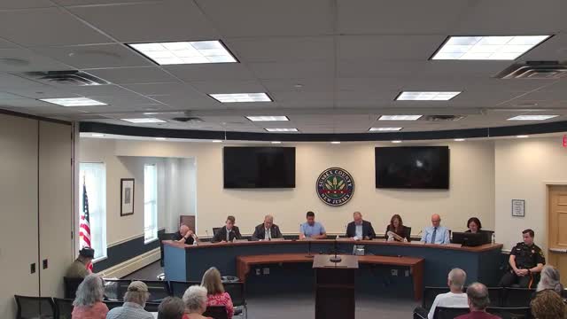 Sussex County Commissioners enter executive session to discuss ongoing litigation