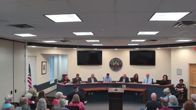 Commissioners hold public session as residents criticize military response to protests