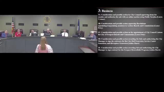 Freeport awards EPA Brownfields contract to Terracon; council member seeks stronger vendor vetting