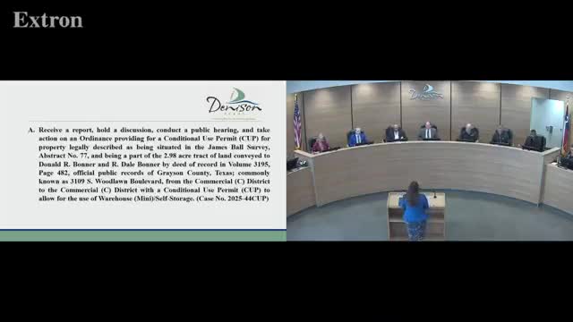 City Council approves conditional-use permit for mini storage at 3109 South Woodlawn Boulevard