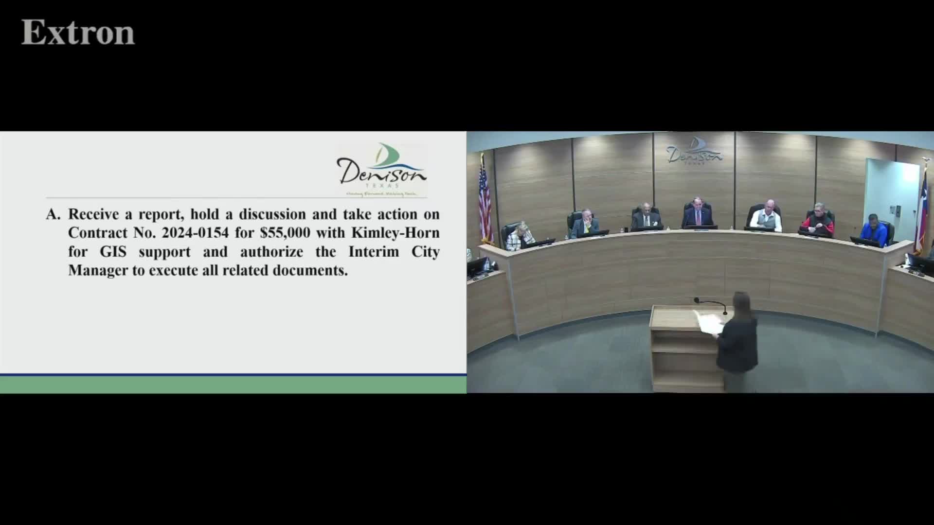 Council approves audit and support contract for Denison's GIS program