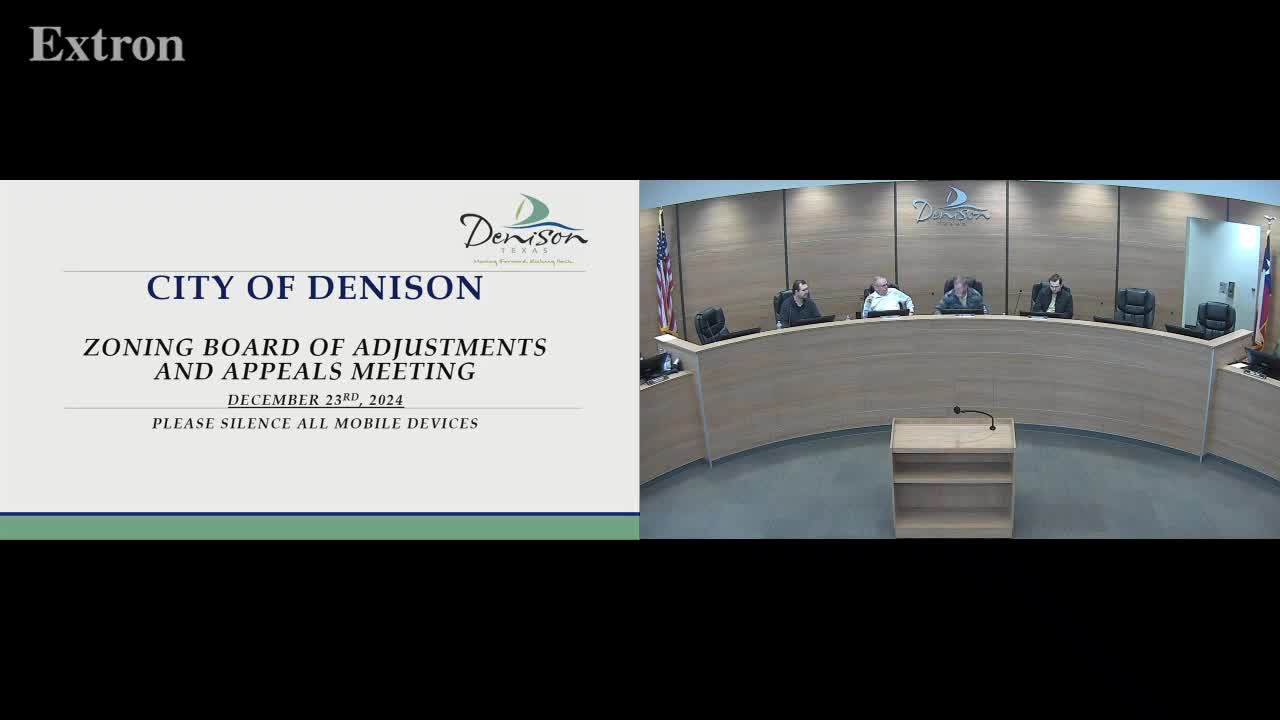 Zoning Board approves variances for Mount Olive Baptist Church property subdivision