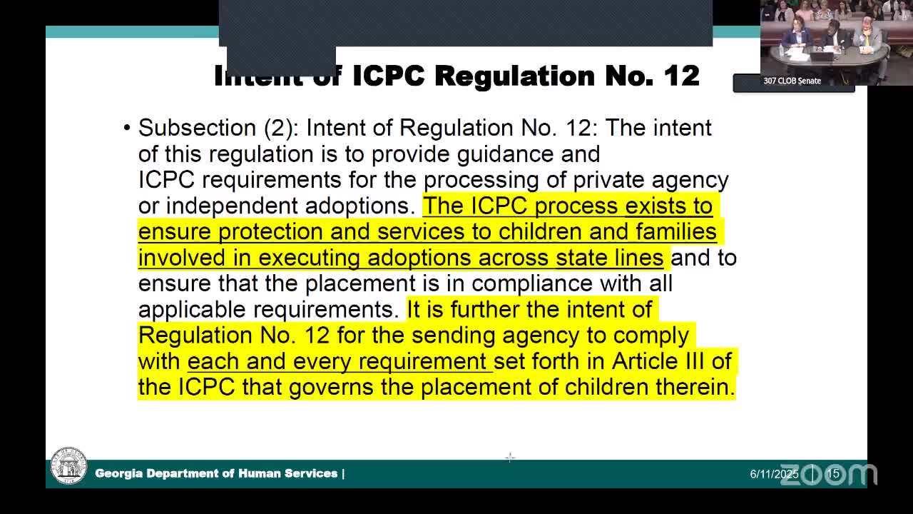 Georgia updates ICPC checklist to reduce adoption processing delays