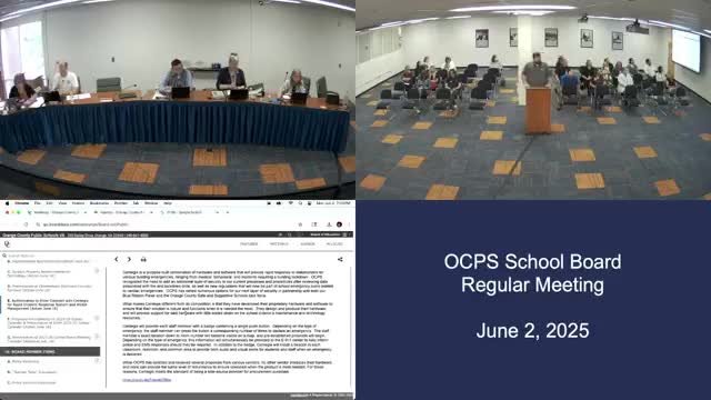 Board authorizes school safety vendor contract after months of review