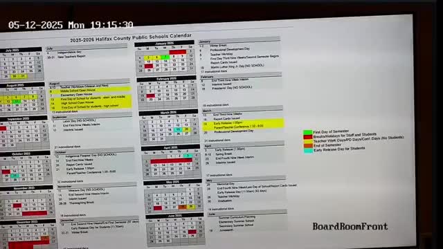 Halifax County School Board approves staggered start dates for new school year