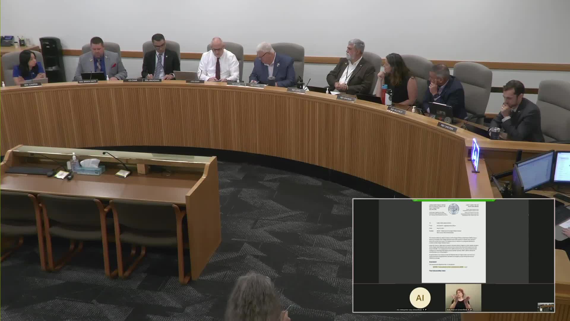 Oregon Senate committee advances Senate Bill 807 for National Guard recruitment funding