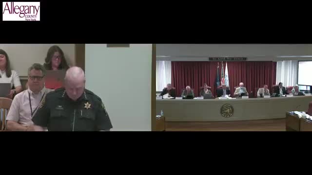 Sheriff outlines records system upgrade and staffing efforts as committee approves contracts, grants and service bids