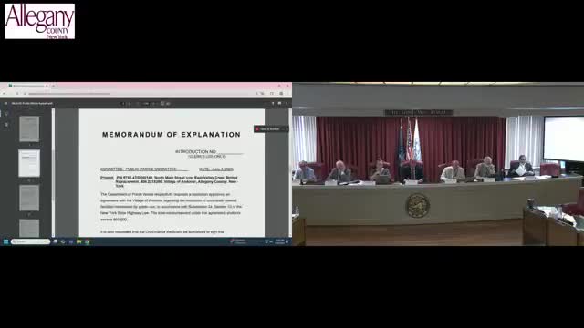 County Approves Utility-Relocation Agreement for Andover Bridge; Local Share Could Rise Sharply