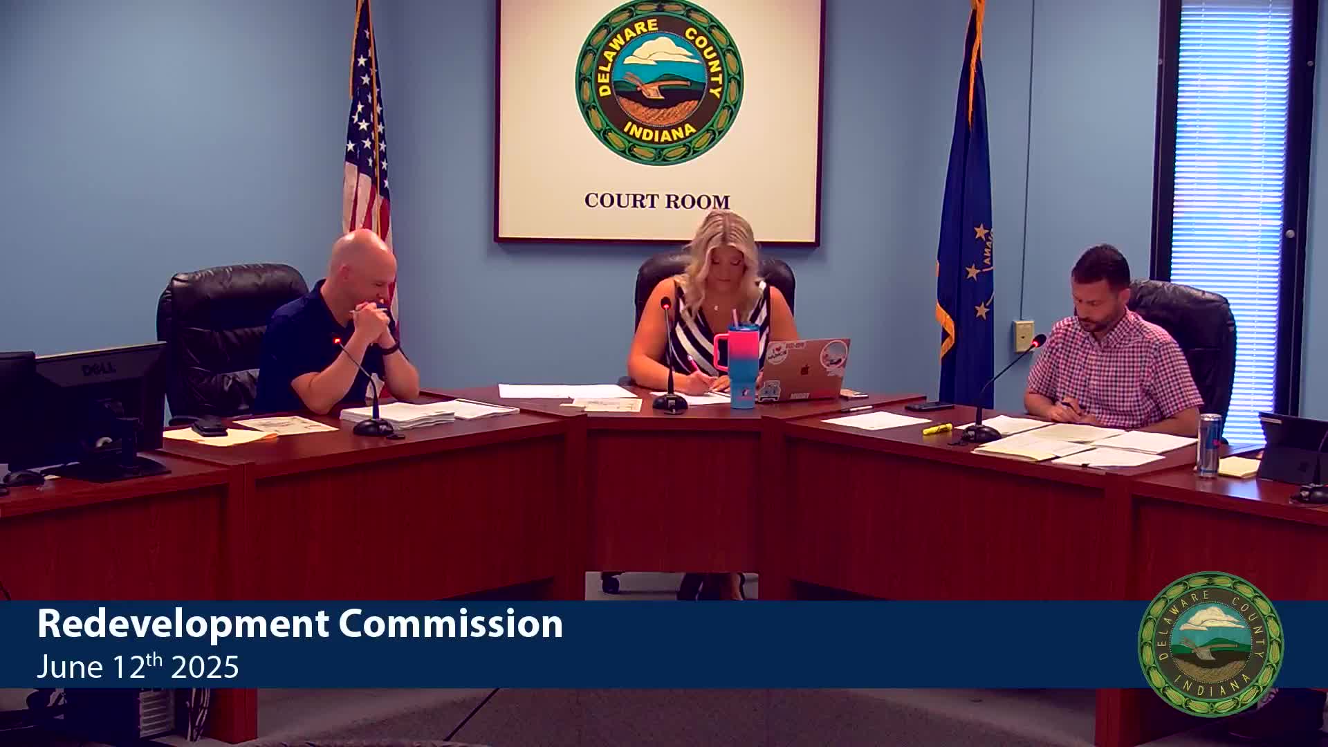 Redevelopment commission delays Park 1 second-entrance decision amid funding questions and SRM rail-spur link