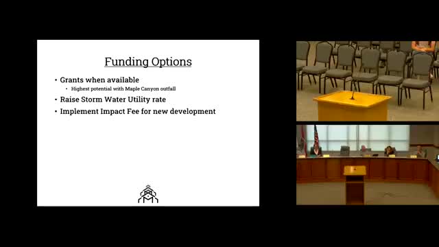 City proposes stormwater utility rate hike and new impact fee for developments
