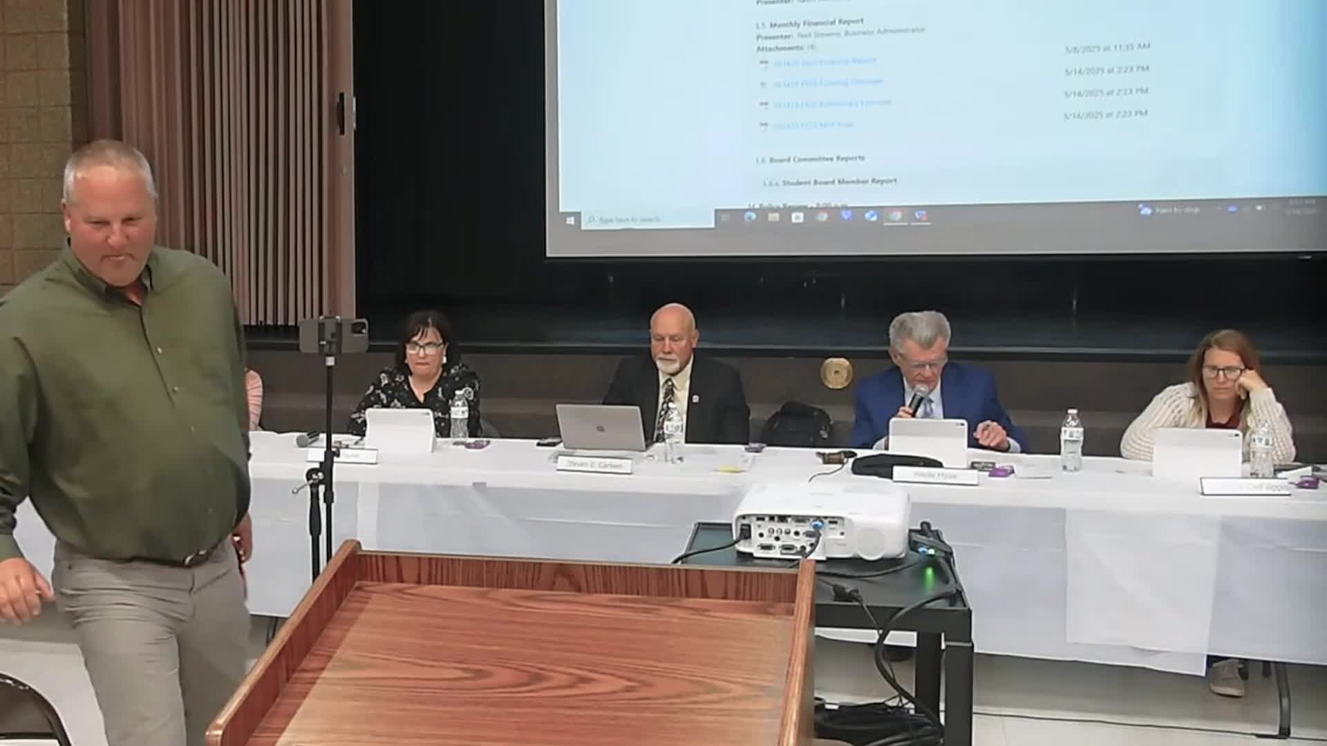 Governor Cox plays kickball and inspires students at Box Hill Middle School