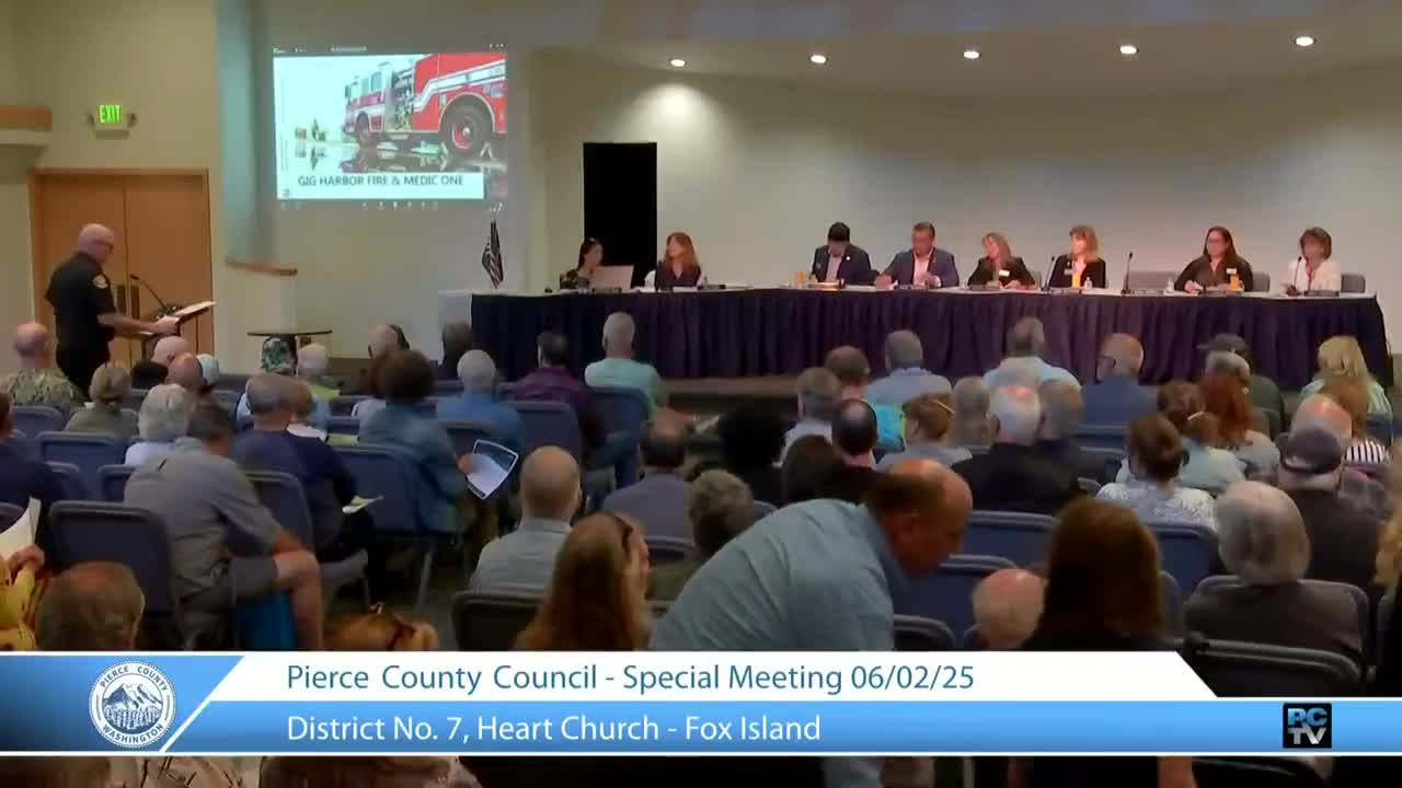 Gig Harbor Fire outlines station upgrades, training campus after voter‑approved bond