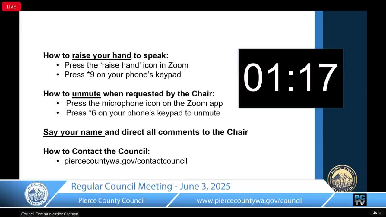 Pierce County resident urges council investigation after alleged missing probate orders and unexplained payment