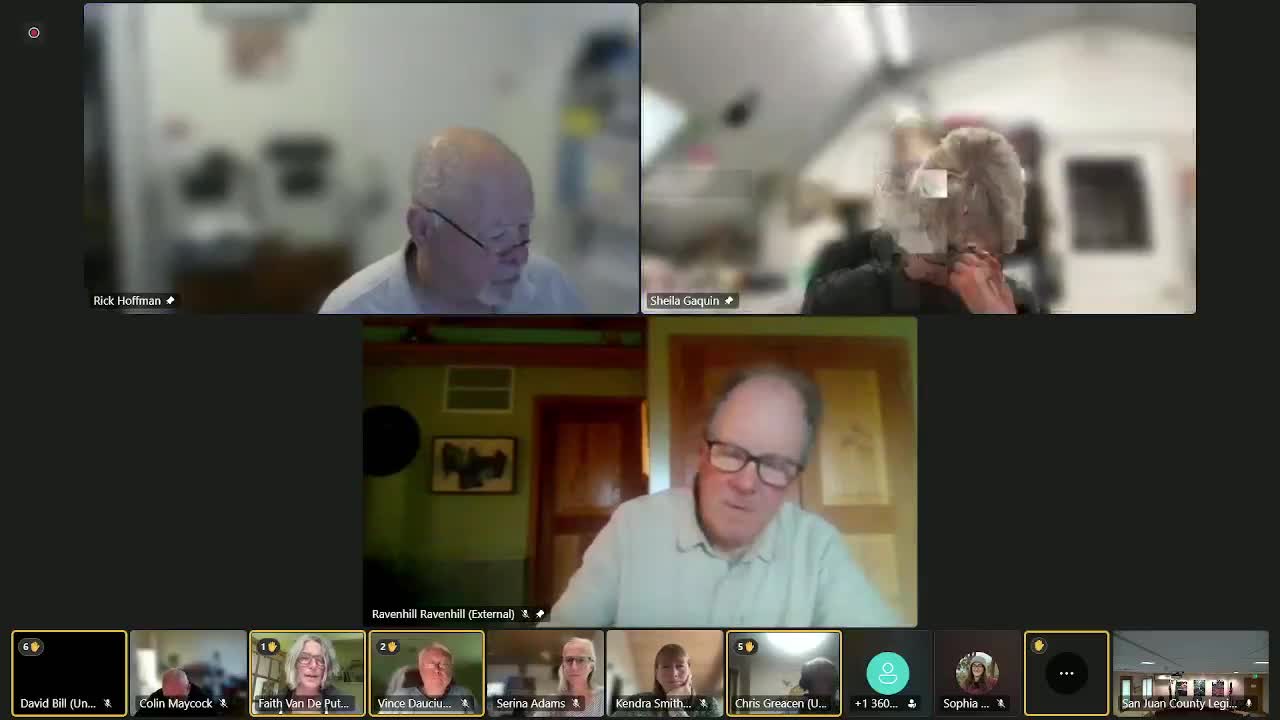 Residents and climate advisers press San Juan County to add forest carbon and clearer emissions actions to draft climate element