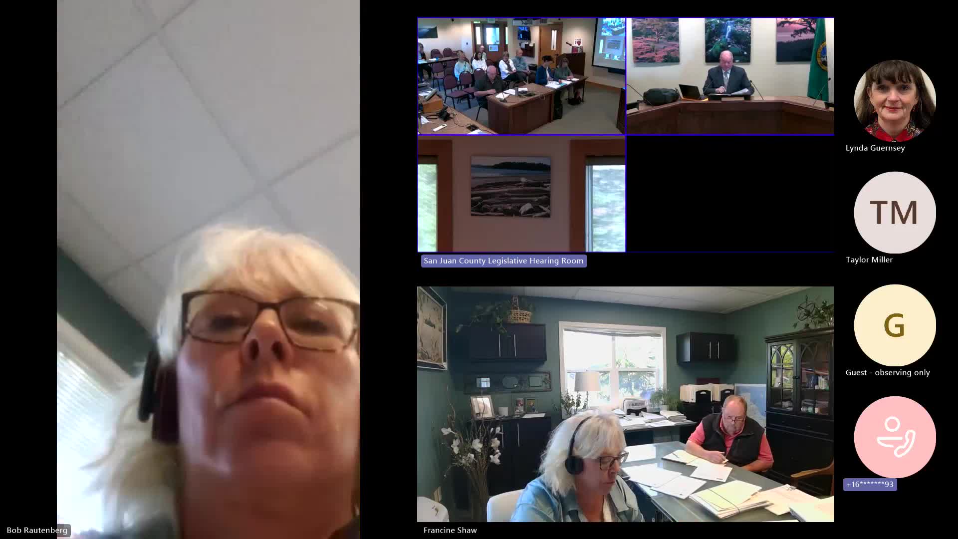 Hearing examiner hears proposal to reconfigure Dickinson dinghy dock at Westcott Bay