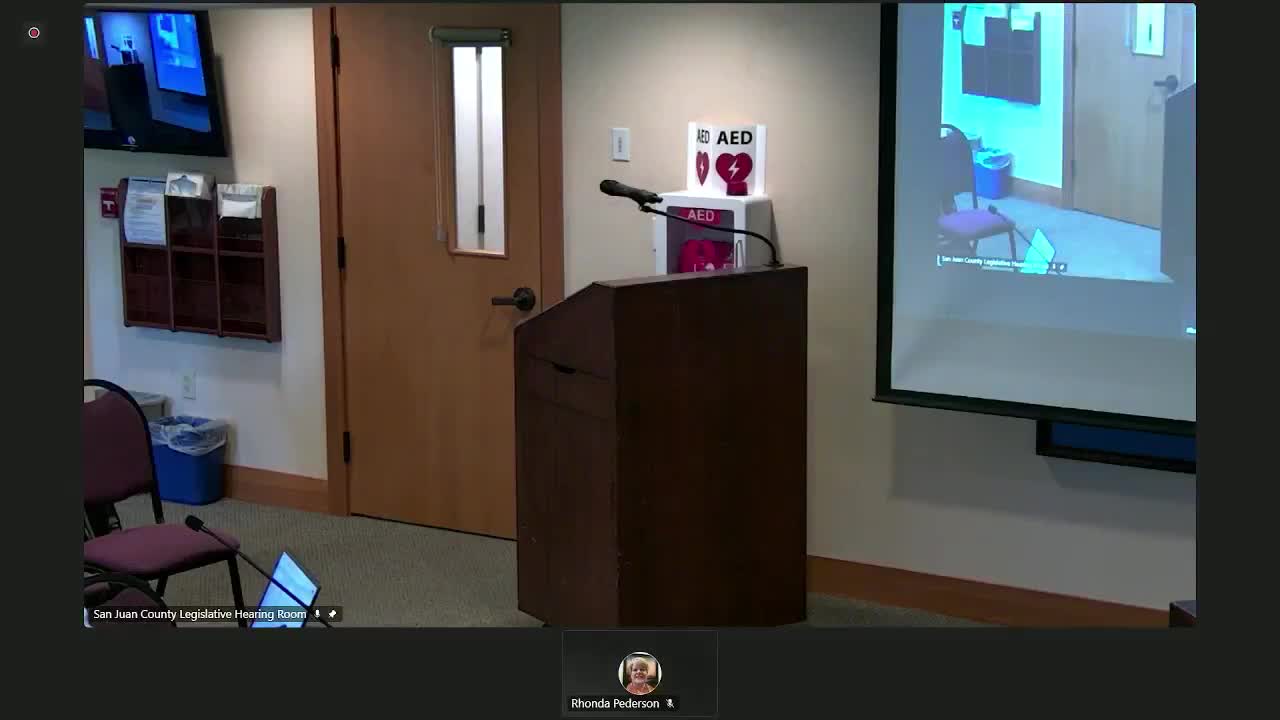 Lobbyist and county staff outline state budget wins and local capital grants; ferry and courthouse funding noted