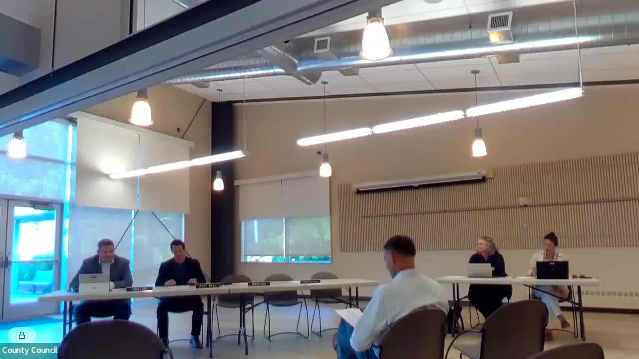 Snohomish County Council moves two administrative items to committee; staff circulates draft public-meeting guidance