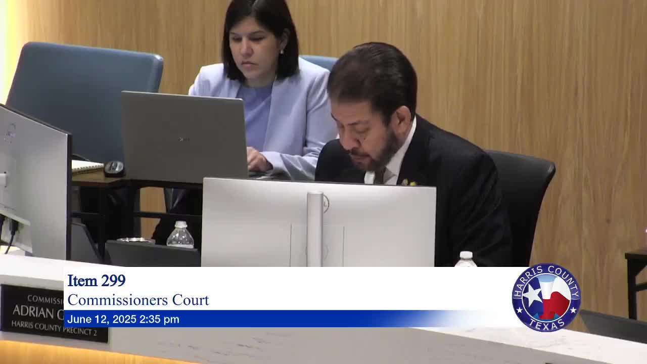 Harris County Commissioners tackle budget shortfalls and indigent defense costs