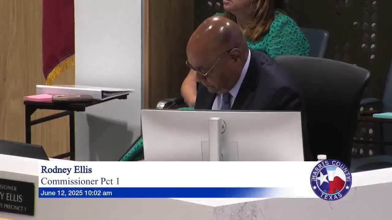 Commissioner honors Sergeant Manuel Edwards and welcomes Reverend Heather Tolleson