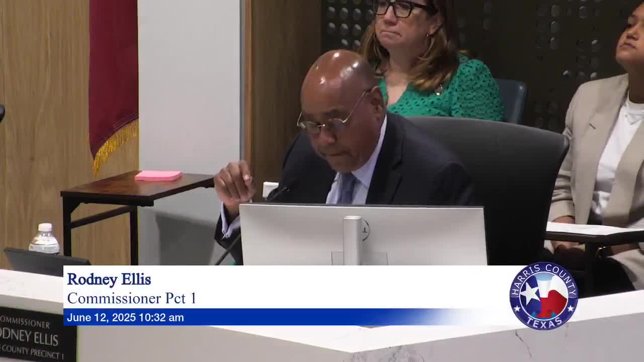 Harris County commissioners hear public support for living wage policy for contract workers
