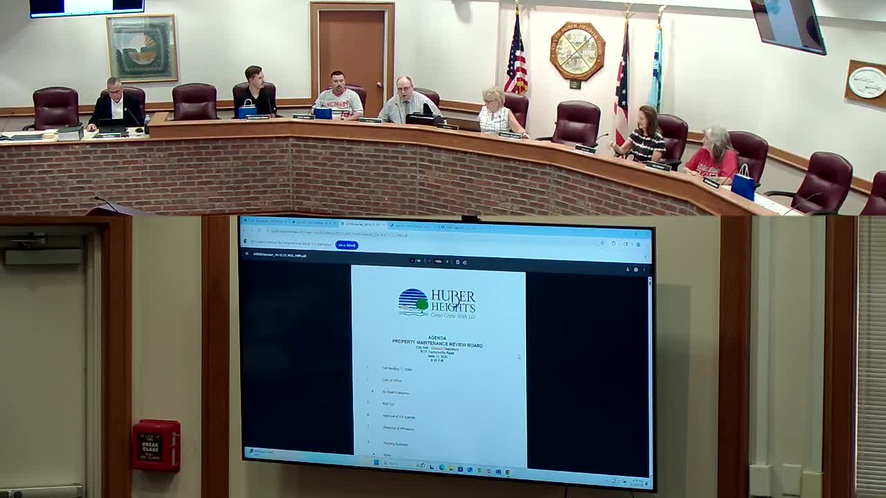 City Review Board examines property violation case against Larry Looney