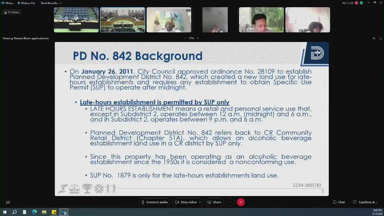 Dallas City Plan Commission considers repealing late hour establishment permit on Greenville Avenue