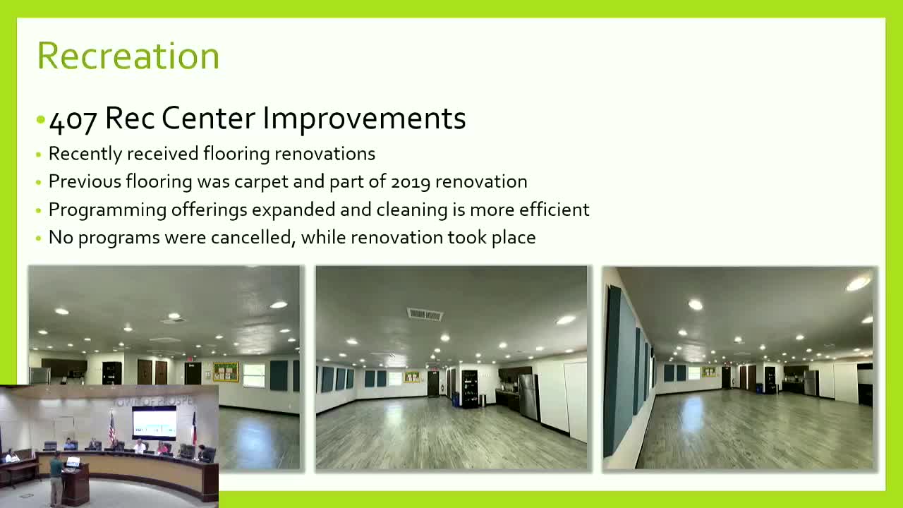 New flooring and storage upgrades enhance 407 Rec Center's functionality