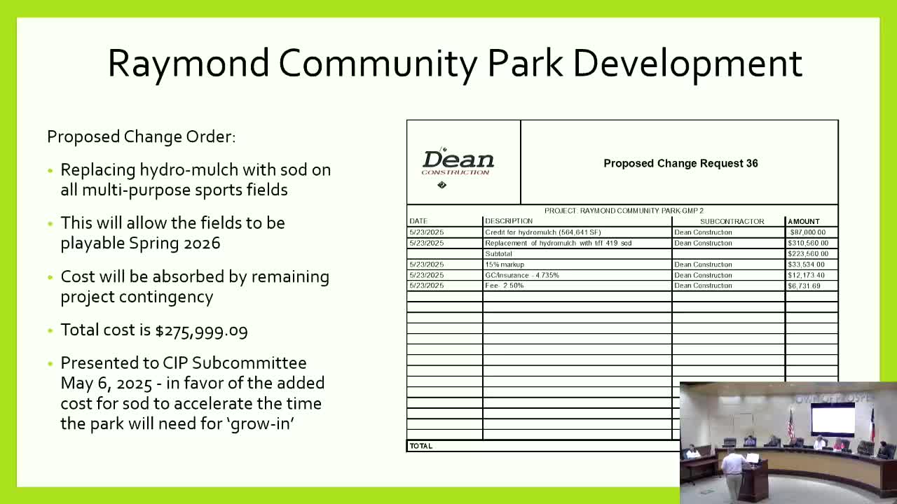 Prosper City Council approves $950K soccer field lighting agreement with Paso