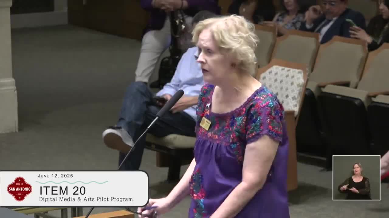 San Antonio residents oppose digital arts program during city council meeting