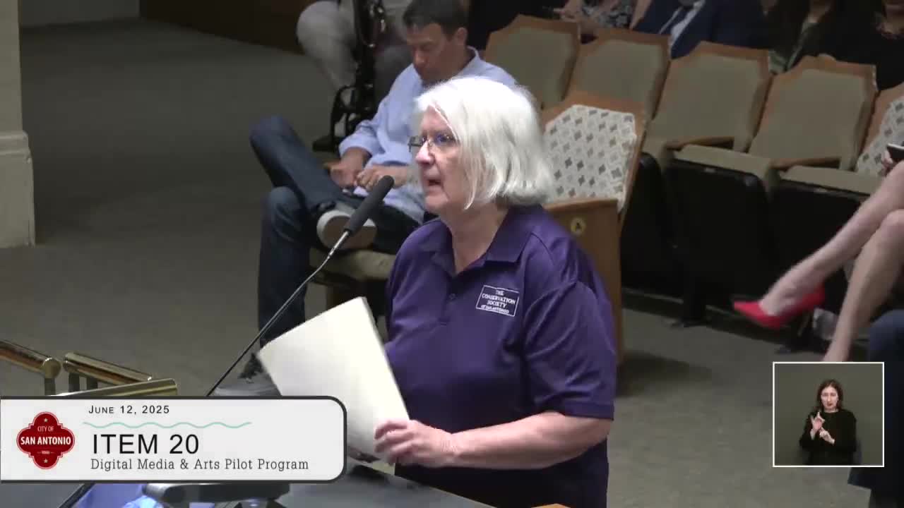 Residents oppose digital billboards at San Antonio city council meeting