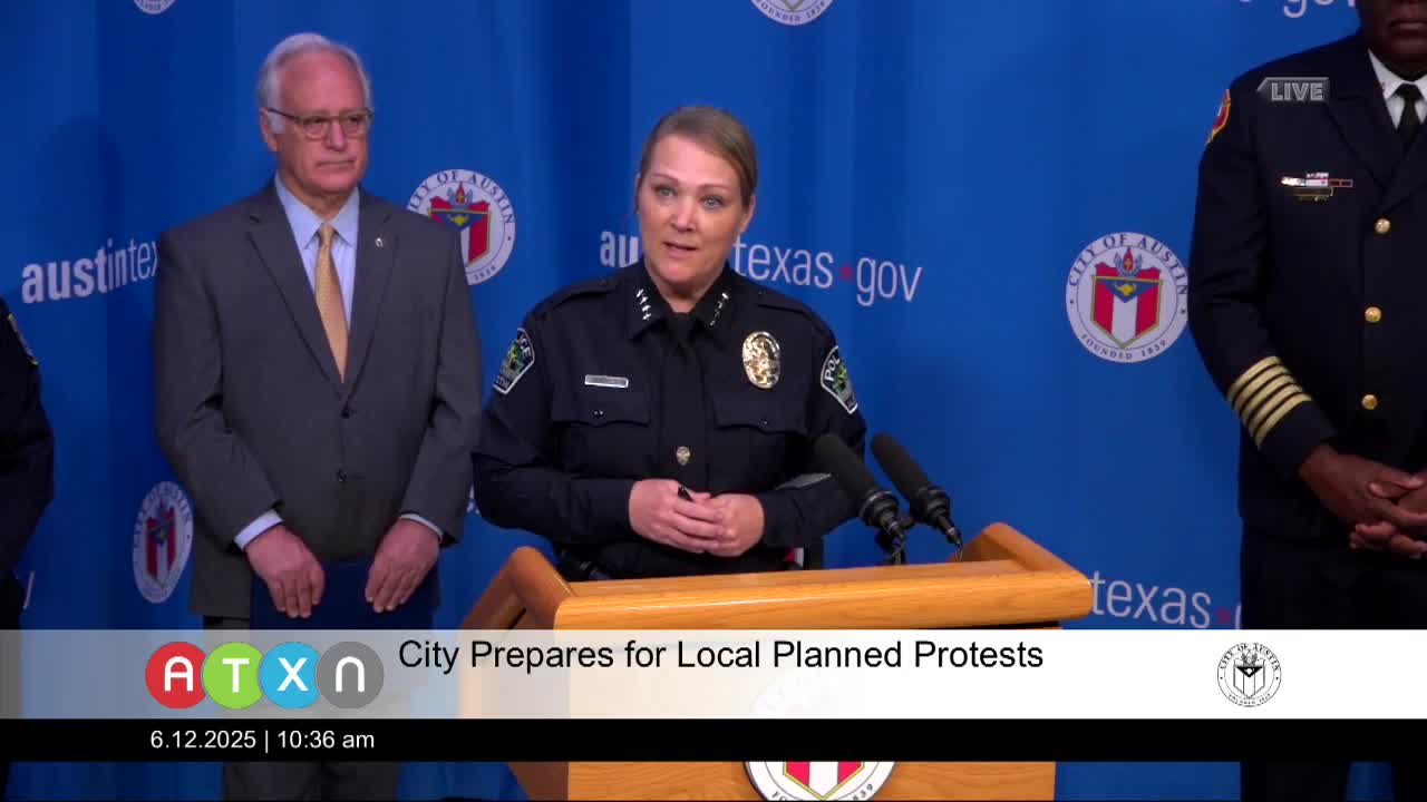 Austin Police Department outlines plans for peaceful protests and targeted enforcement