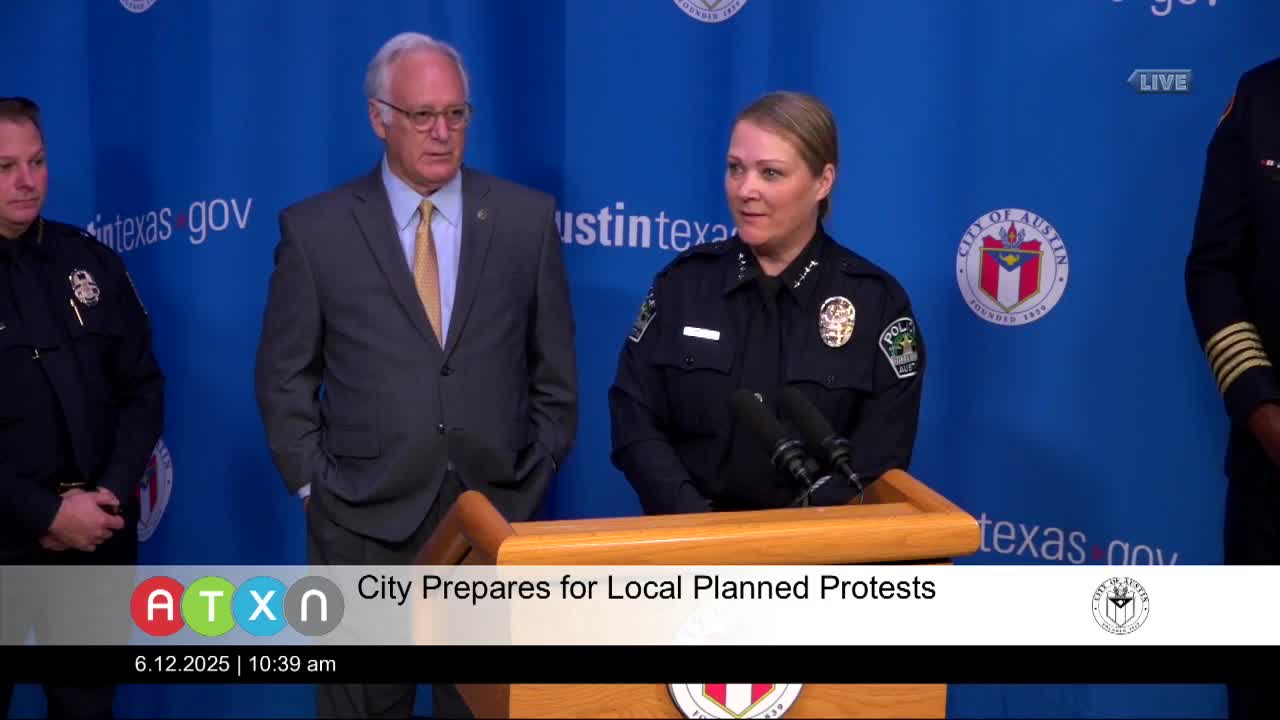 Austin police prepare to facilitate peaceful protests while avoiding military tactics