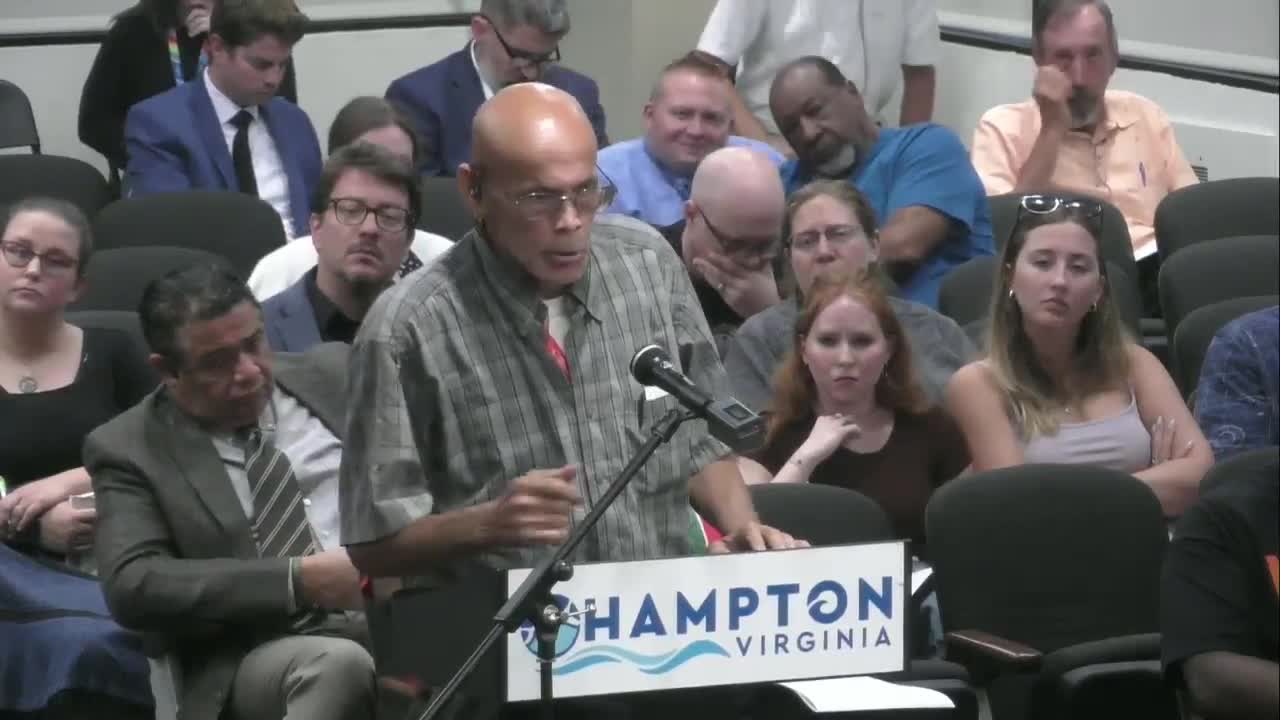 Resident demands detailed breakdown of $8.6M FOIA funding from Hampton