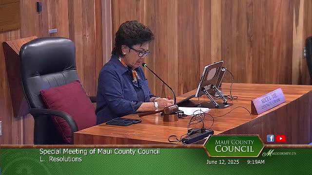Maui County members withdraw Lisa Tireman's nomination during council meeting
