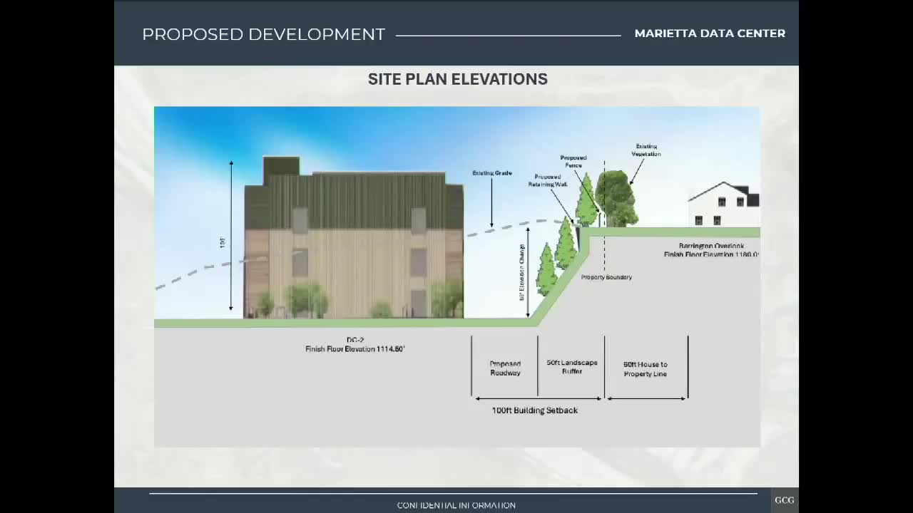 Marietta City Council considers $1.3B data center proposal with tax benefits