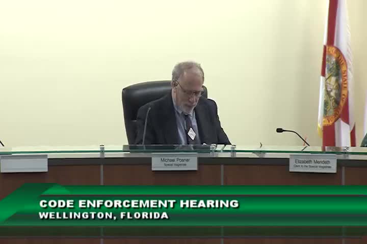 Wellington imposes daily fines and cease and desist order on code violation