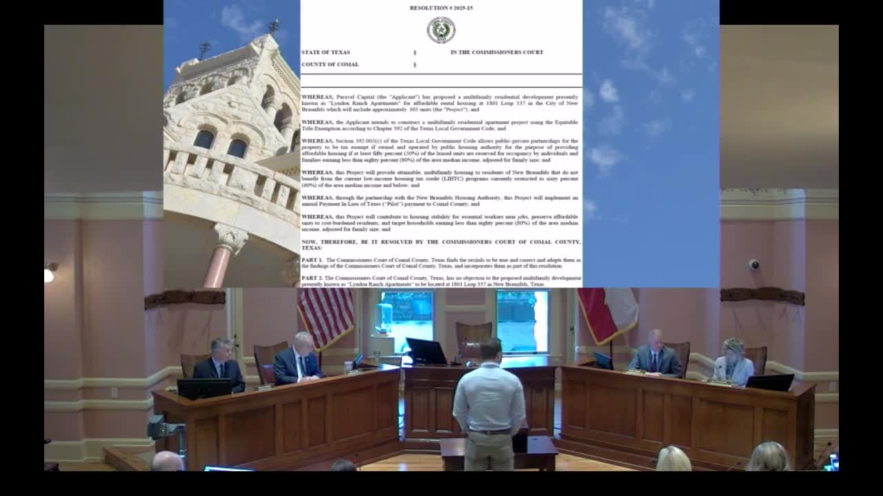 Comal County approves green waste mulching bid and New Braunfels housing project