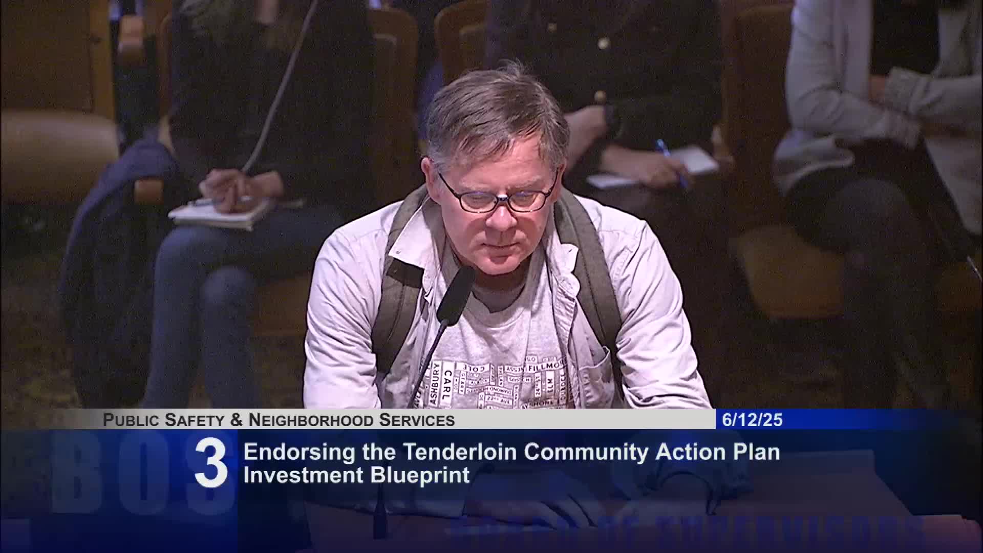 Community leader urges support for Tenderloin Community Action Plan investment